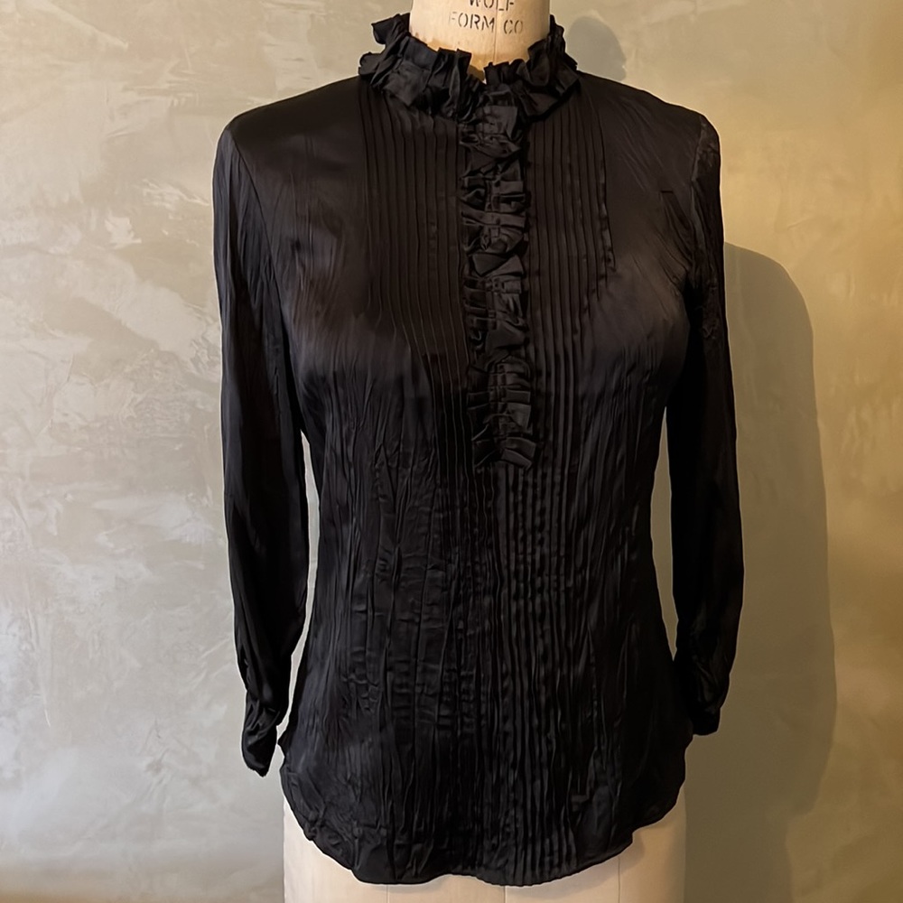 ELI TAHARI SILK TOP - Picture 3 of 16